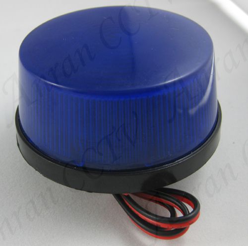 BLUE SECURITY SYSTEM ALARM OUTDOOR STROBE LIGHT  