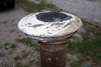 Antique Cast Iron Pedestal Sundial  