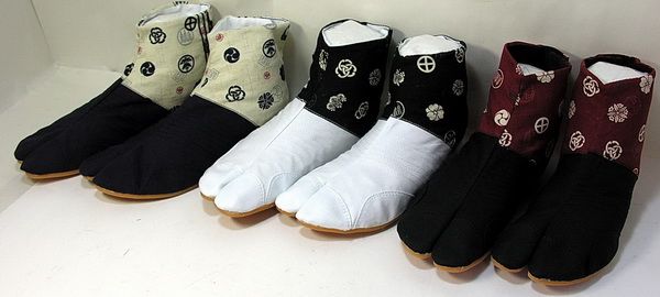 JAPONISTA Samurai Geisha Ninja Jika Tabi Boots Shoes ★  