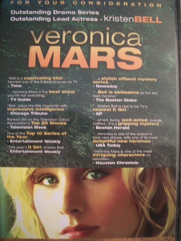 veronica mars 3 eps emmy dvd  