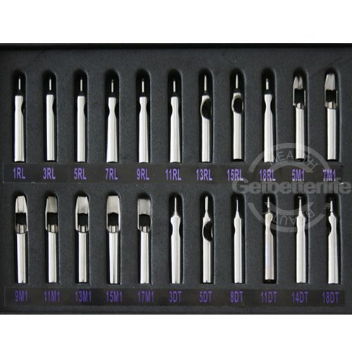 set 22*Stainless Steel Tattoo Tips Kits  