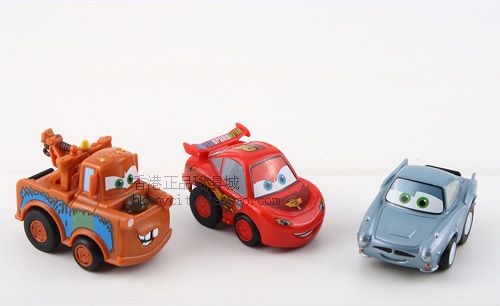 TOMY CHORO Q HYBRID PULLBACK DISNEY THE CARS   MATER  