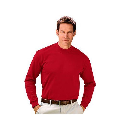 Port & Company Mock Turtleneck.  