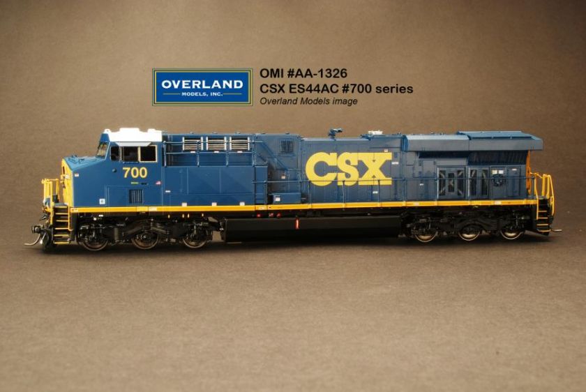 BRASS OMI AA 1326 3 CSX ES44AC #747 F/P NEW  