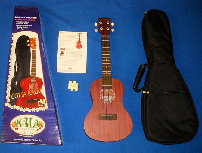 MAKALA by KALA MK C CONCERT UKULELE COLOR PACK  