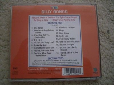 CD Silly Songs Cedarmont Kids Classics Little David  