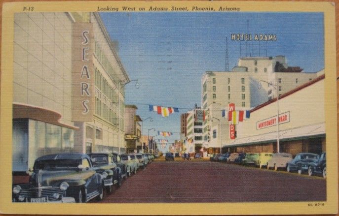 1952 Linen Adams St.//Montgomery Ward Phoenix, AZ  