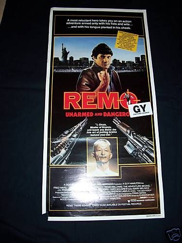 REMO ARMED AND DANGEROUS original poster  