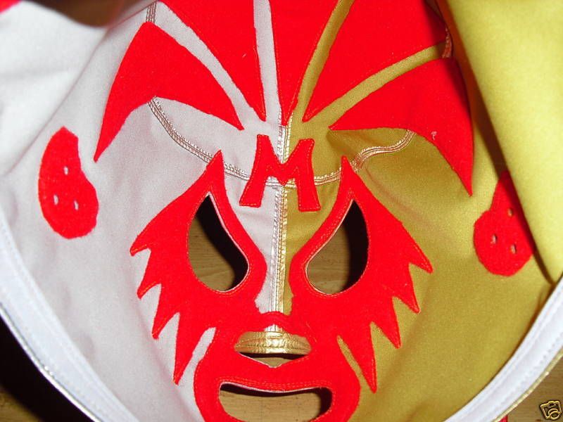 NEW PRO DELUXE MASK  MIL MASCARAS TWO FACES  