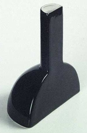 Eames MICHAEL LAX Iroquois PRIMARIES Black Vase RARE  