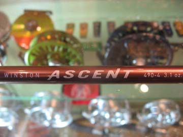 WINSTON 490 4 ASCENT Fly Rod 9 4wt. 4pc.USED *TCO FLY SHOP*  