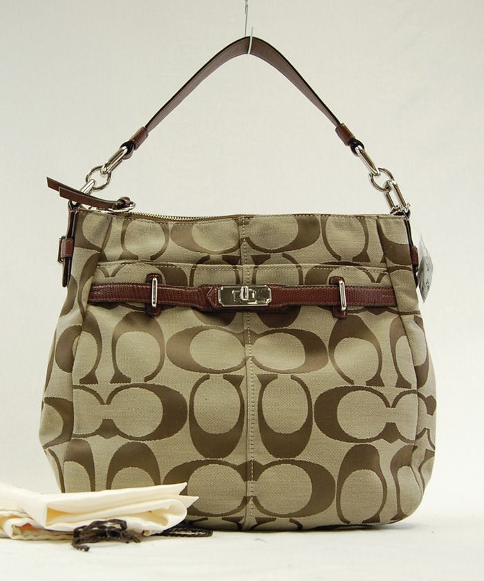 COACH 17834 CHELSEA SIGNATURE ASHLYN PURSE SHOULDER HANDBAG HOBO $278 