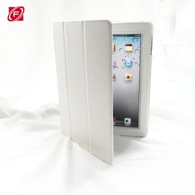 New Design Multi Color Trifold Stand Leather Smart Case Cover For iPad 