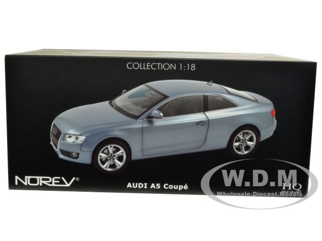 AUDI A5 COUPE SILVER 118 DIECAST MODEL CAR BY NOREV 188350  