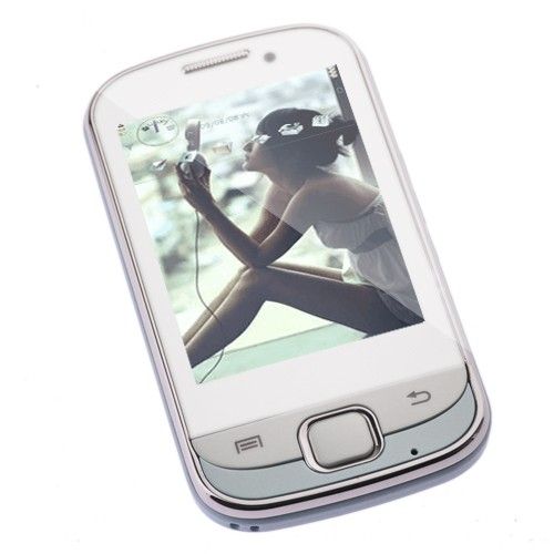 Unlocked Dual Sim Quad Bands Analog TV Touch Screen Cell Phone 