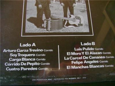 SEALED TEX MEX LP~LOS DONNENOS~CORRIDOS TRAGEDIAS~HEAR  