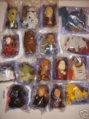 BURGER KING STAR WARS SUPER D TOY COMPLETE THE SAGA SET 17 DARTH VADER 