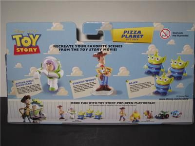 TOY STORY movie TARGET EXCLUSIVE PIZZA PLANET GIFT PACK  