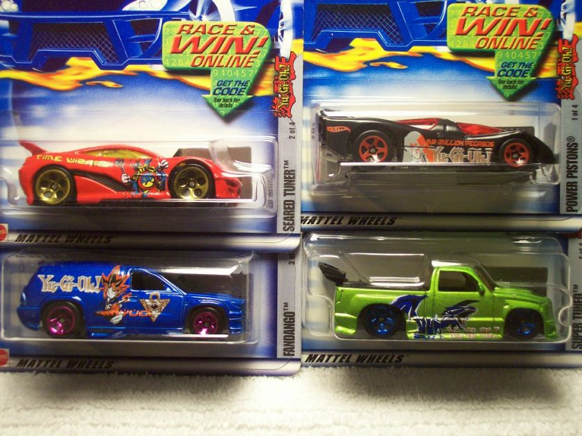 2000 Hot Wheels Snack Time set of 4 cars (013 016)  