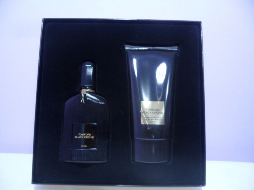 TOM FORD BLACK ORCHID Voile De Fleur 1.7 OZ & HYDRATING EMULSION 5 OZ 