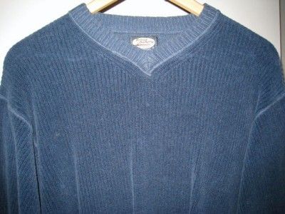 TOMMY BAHAMA CREWNECK SWEATSHIRT SZ M DARK BLUE EUC  