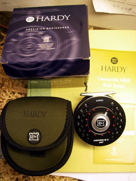 Hardy Cascapedia MK II 5/6/7 Fly Reel For Bamboo Rod  