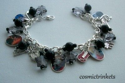 Ed Sheeran Black Stars Pretty Charm Bracelet  