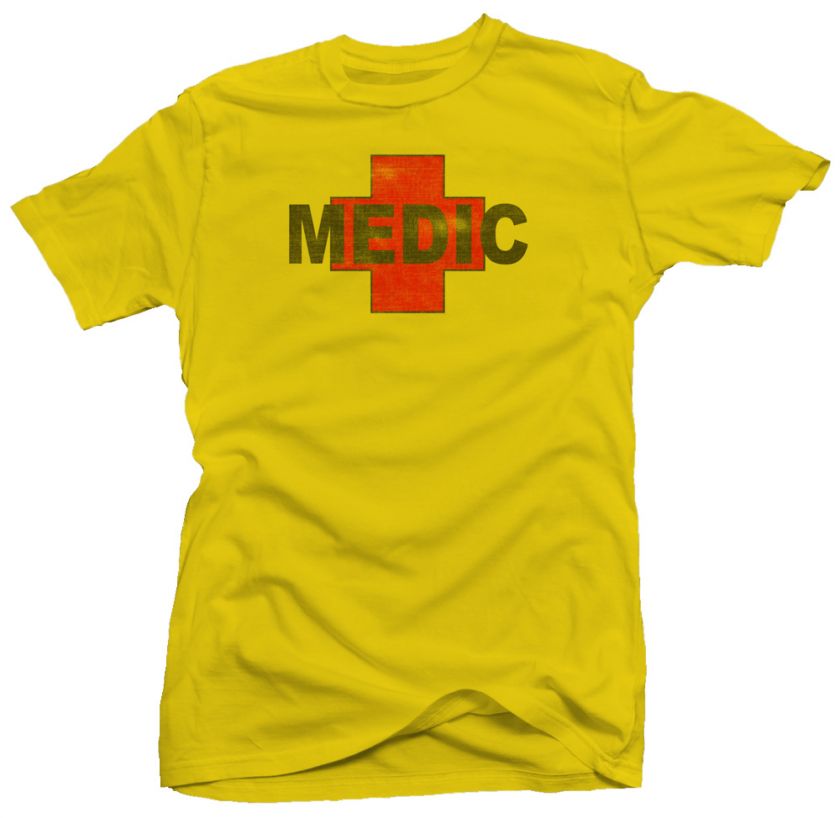 Medic Combat Paramedic Army Military New EMT T shirt  