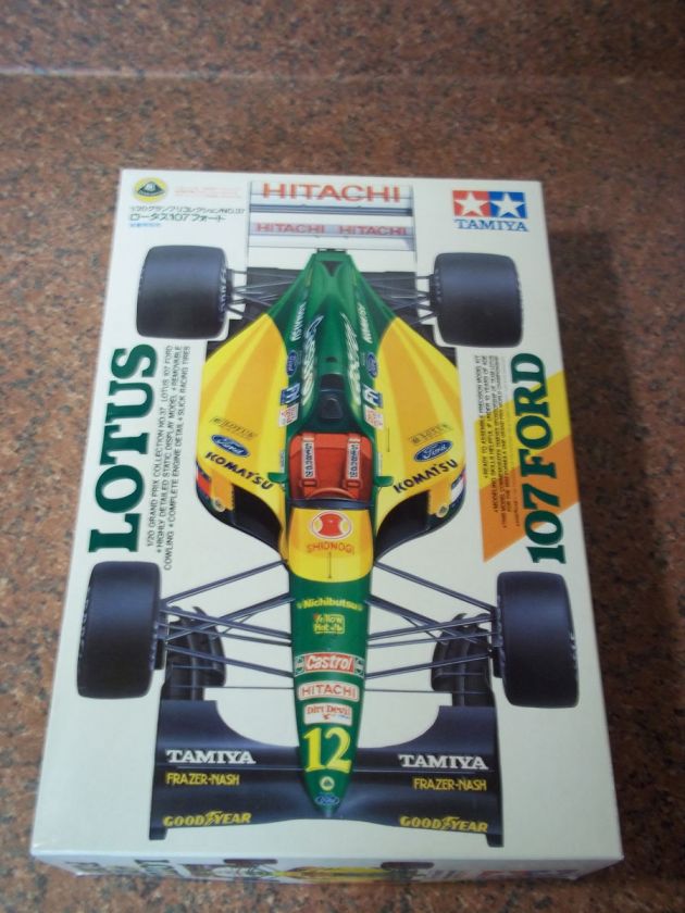 TAMIYA 1/20 LOTUS 107 FORD 20037 F1 HERBERT / HAKKINEN NEW USA 