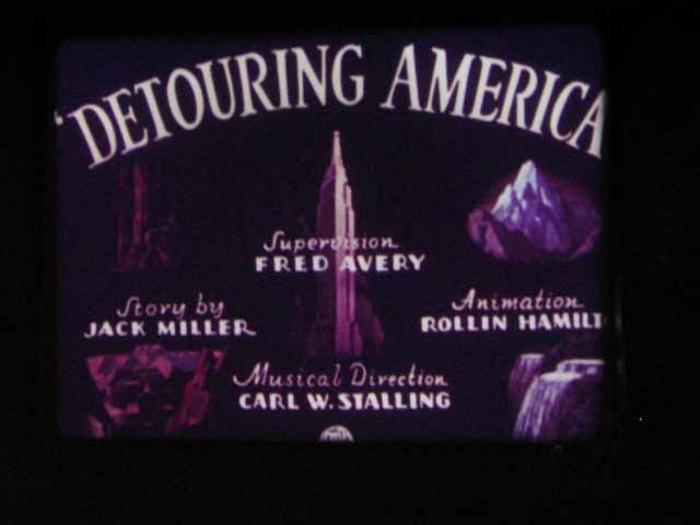 16mm Film 39 DETOURING AMERICA   Merrie Melodies FUJI  