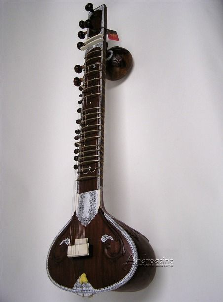 NEW SITAR w/ SOFT NYLON CASE BOOK or CD COMBO   REPAIR NEEDED  