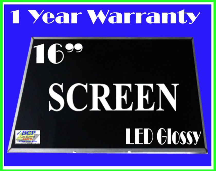 16 LAPTOP LTN160AT01/ 06 LCD for SCREEN REPLACEMENT HP DV6 1053CL G60 