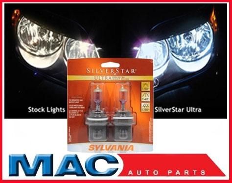 Pair Sylvania Silverstar Ultra 9005 XENON HALOGEN  