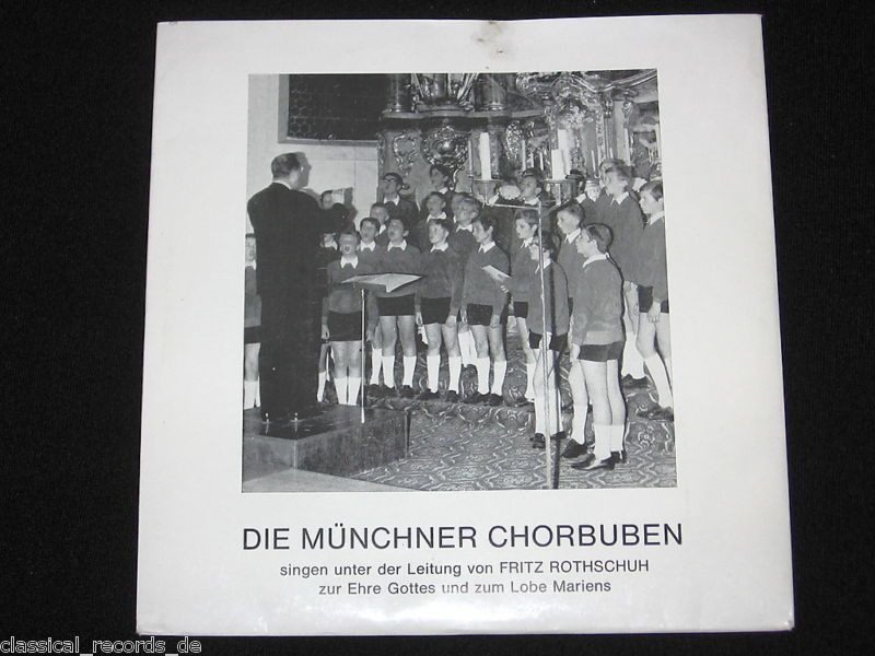 EP BOY SOPRANO GENSMANTEL MADER MUNICH BOYS CHOIR NM  