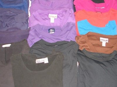 WOMENS T SHIRTS/SWEAT SHIRTS/ASSORTED BRAND NAMES 2 XG 4 XL  