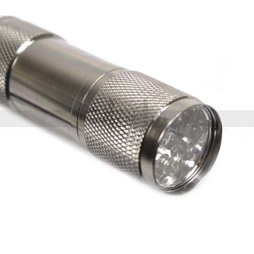 LOT OF 10 NEW MINI 9 LED FLASHLIGHT SUPER BRIGHT TORCH  