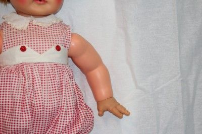   IDEAL toy KISSY doll   MUST SEE Super Cute 22 STILL WORKS  