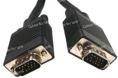 3ft M/M Premium SVGA Cable Gold VGA HD15 3 Foot  