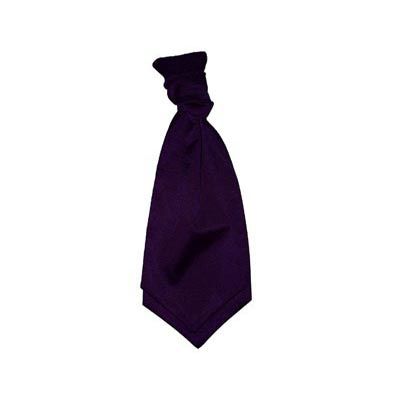 NEW HIGH QUALITY PLAIN BOYS WEDDING CRAVAT TIE NECKTIE  