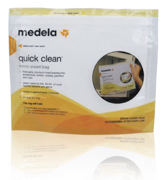 MEDELA QUICK CLEAN STERILIZING MICRO STEAM BAGS  