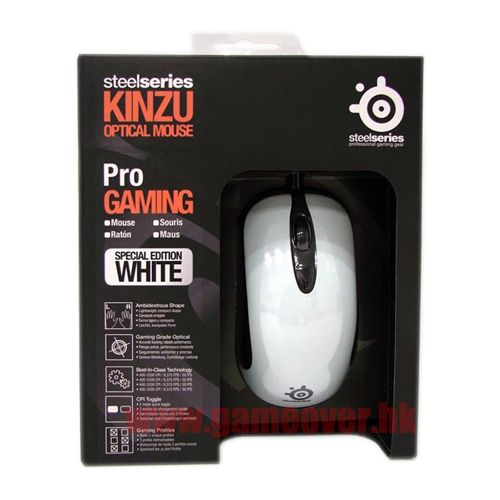 Steelseries KINZU Optical Gaming Mouse White [NEW]  