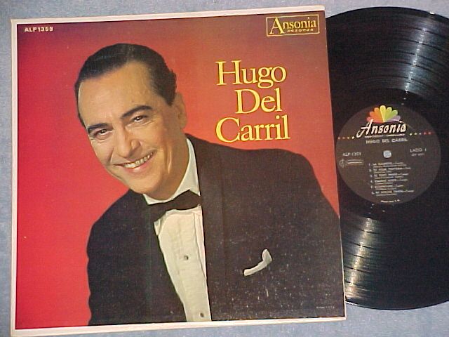 HUGO DEL CARRIL  Self Titled NM/VG++ LP  Ansonia ALP 1359  