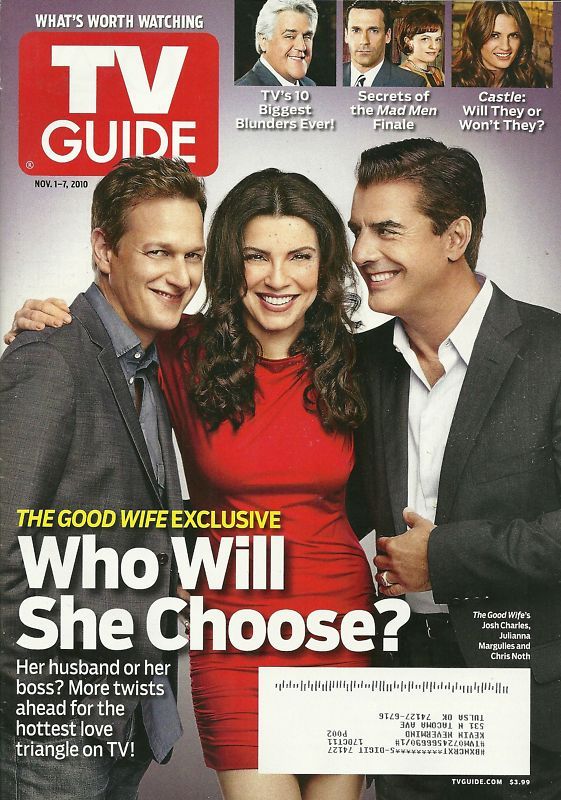 Josh Charles, Julianna Margulies, Chris Noth   TV Guide  