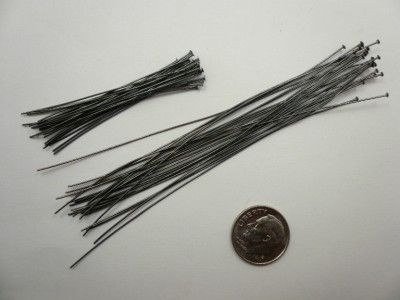   Sterling Silver 925 Flat Headpins 24 Gauge Assorted 2 Inch ~ 4 Inch