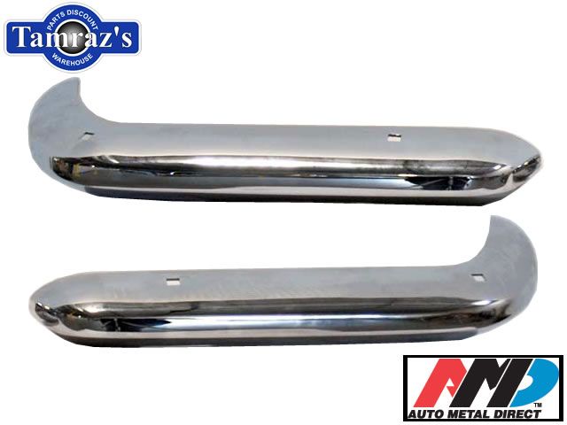 Front Chrome Split Bumpers