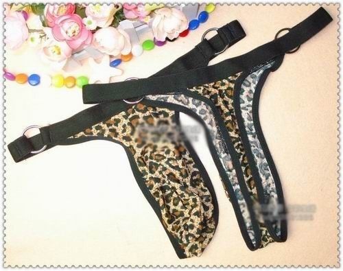 Sissy/Crossdress/G string   Slim Leopard Pantie(G1221B)  