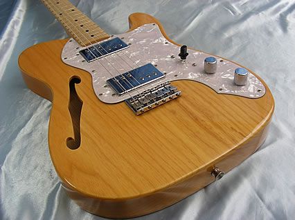   Japan 72 Reissue Telecaster Thinline 1972 RI Tele CIJ Natural  