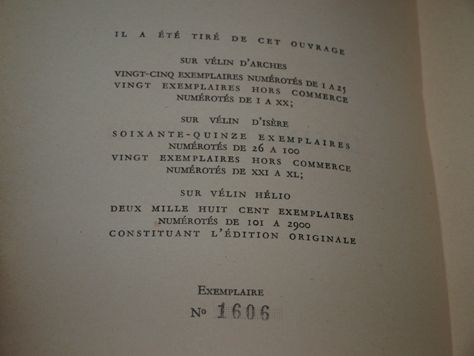Jean Cocteau 1st EDITION Le Sang DUn Poete 1948  