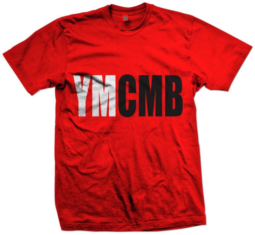 YMCMB 2 COLER T SHIRT MONEY WAYNE YOUNG WEEZY LIL RAP NEW HIP HOP 