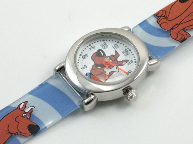 new *SHAGGY * Scooby Doo Childrens Watch Blue Dog RARE  